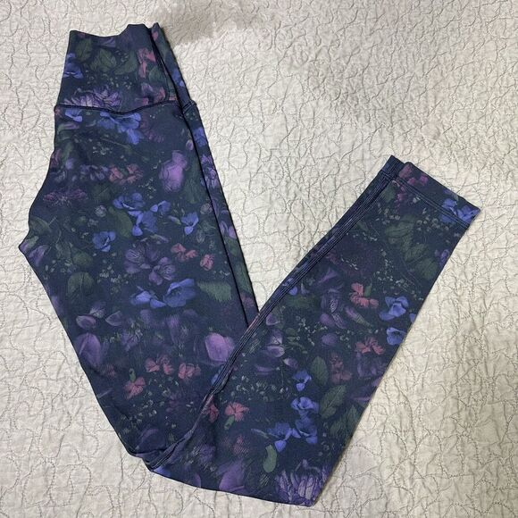 Lululemon Wunder Under Hi-Rise Tight 28"  Multi size 4 W5AOZS A676 - Picture 1 of 5